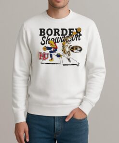 Kansas Jayhawks Vs Missouri Tigers 2025 Border Showdown Mascot Shirt sweater