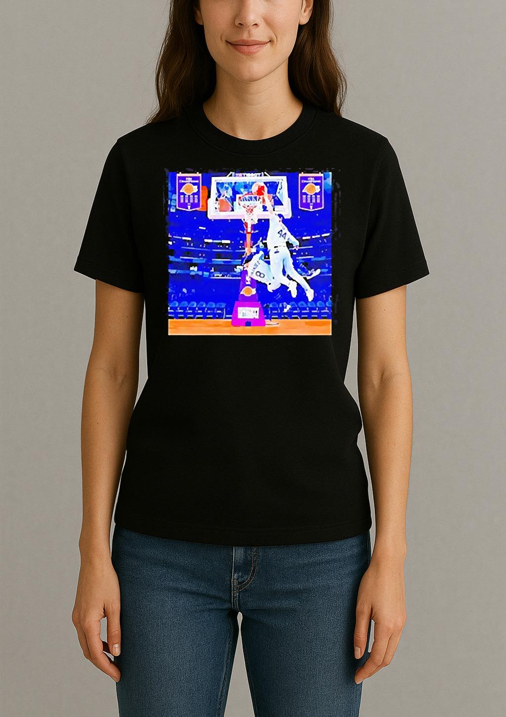 Kike Hernandez And Andy Pages Playing Basketball Nba Los Angeles Lakers T Shirt Womentee