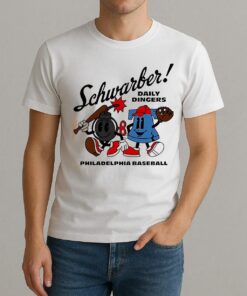 Kyle Schwarber Daily Dingers 2025 Superstar Cartoon Shirt
