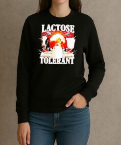 Lactose Tolerant Milk War Shirt sweater