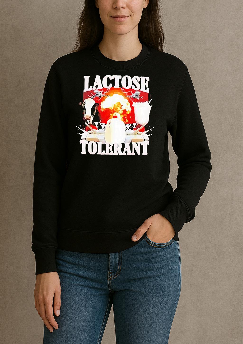 Lactose Tolerant Milk War Shirt sweater
