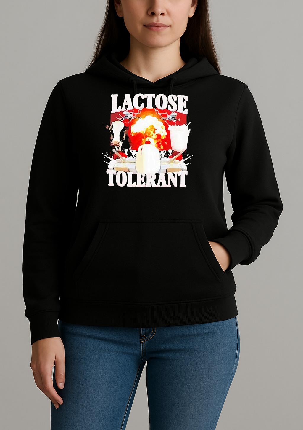 Lactose Tolerant Milk War Shirt Unihoodie