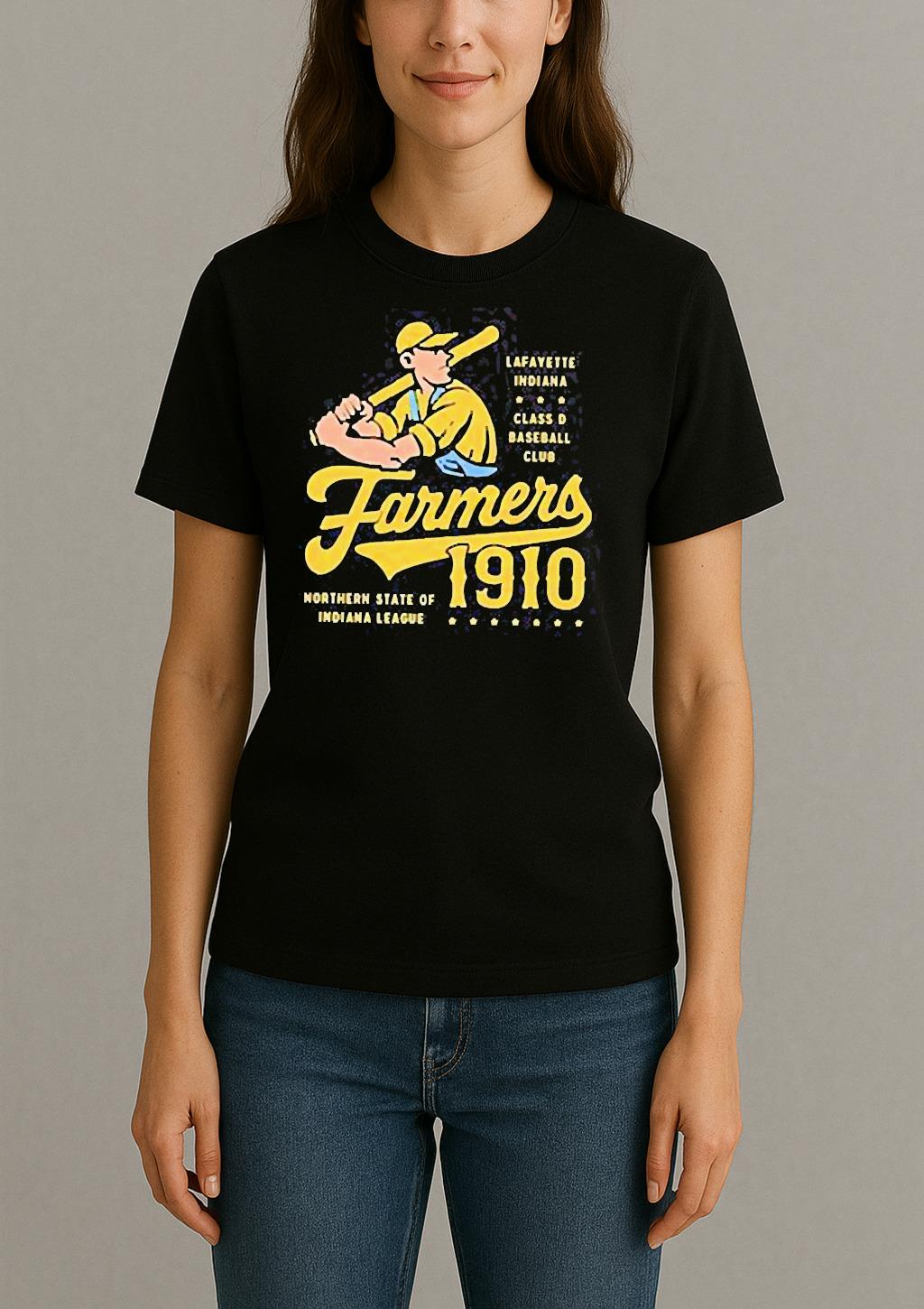 Lafayette Farmers Northern State Of Indiana League 1910 Vintage Shirt Womentee