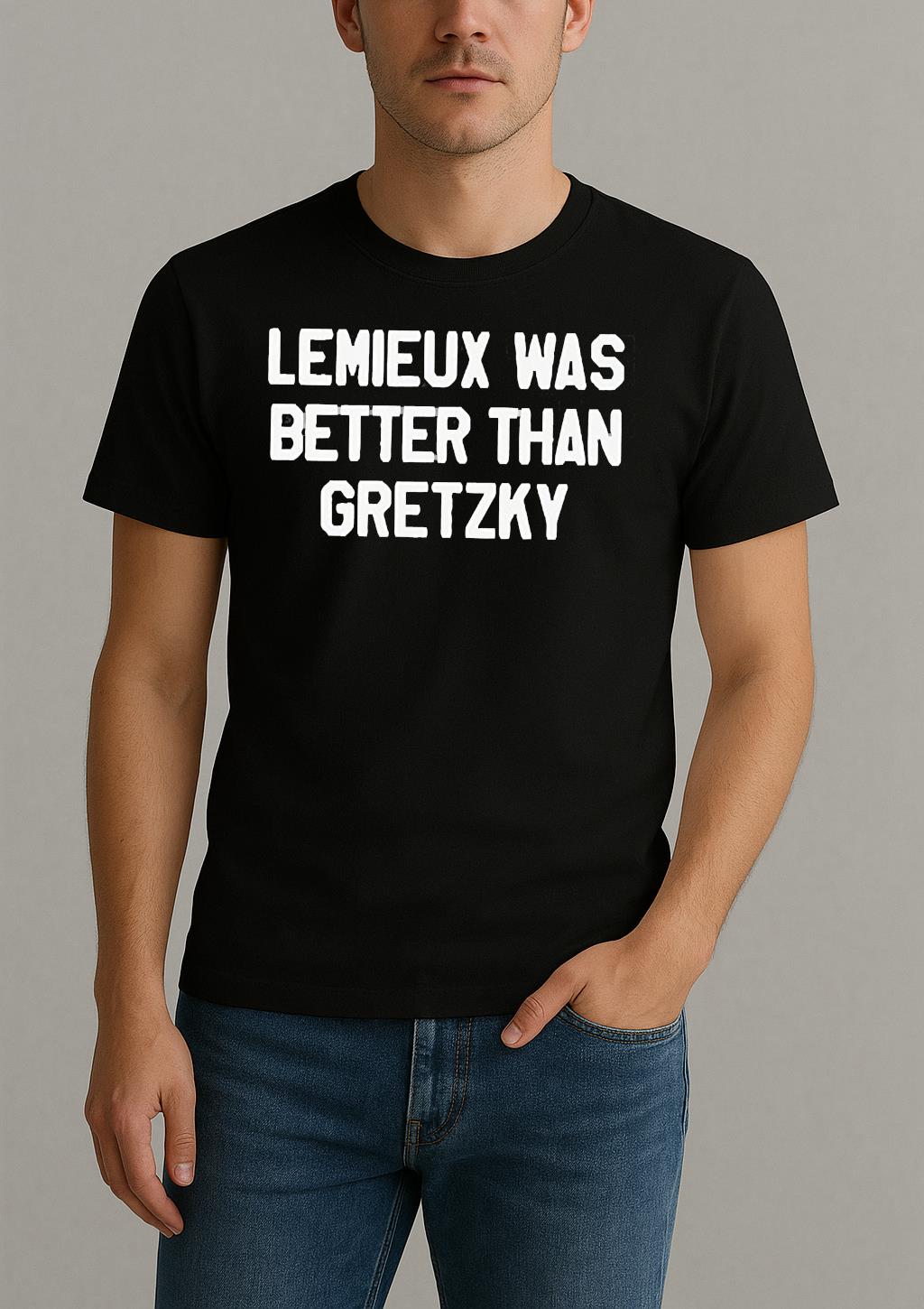Lemieux Was Better Than Gretzky Shirt