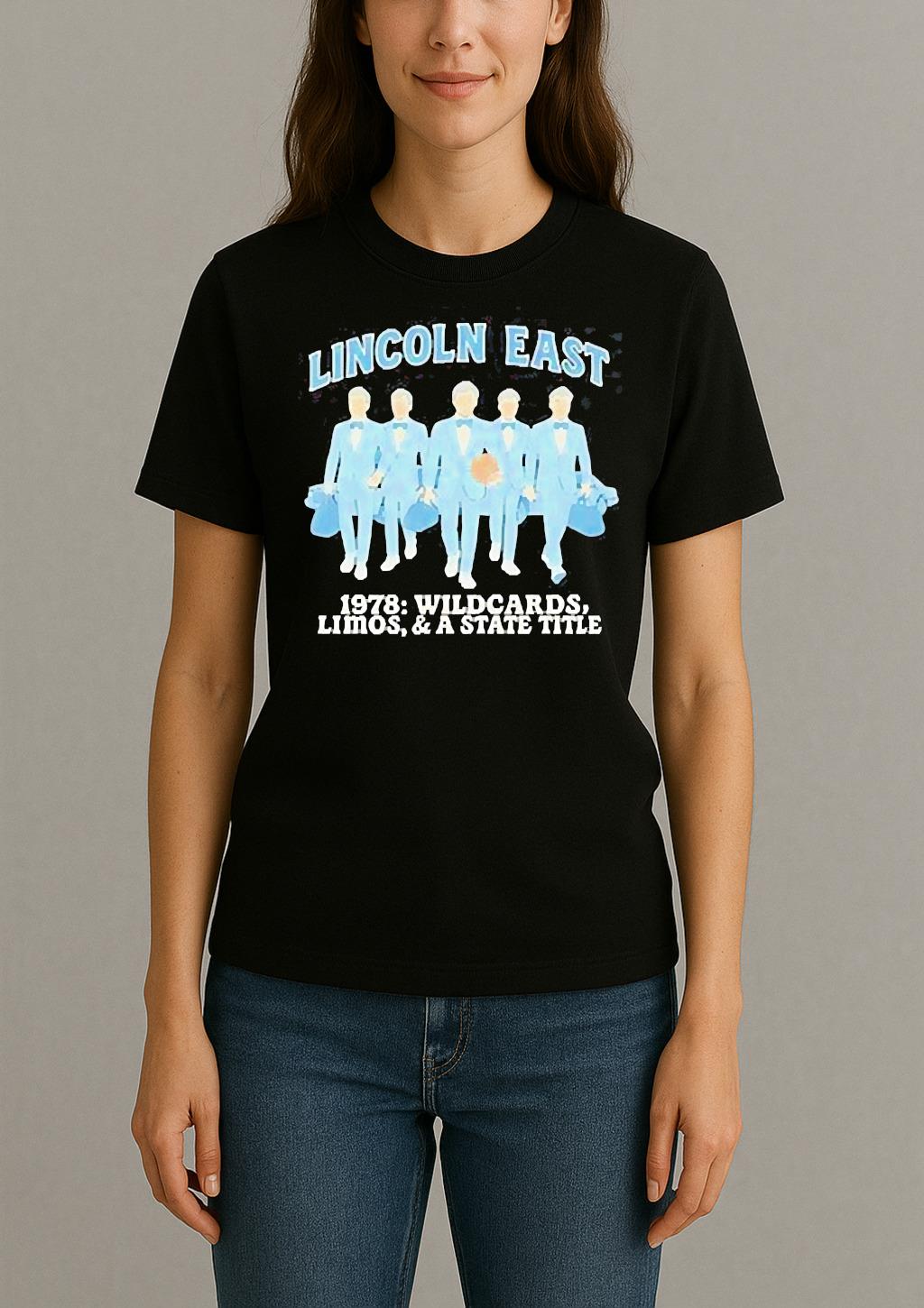 Lincoln East 1978 Wildcard Limos And A State Title T Shirt Womentee