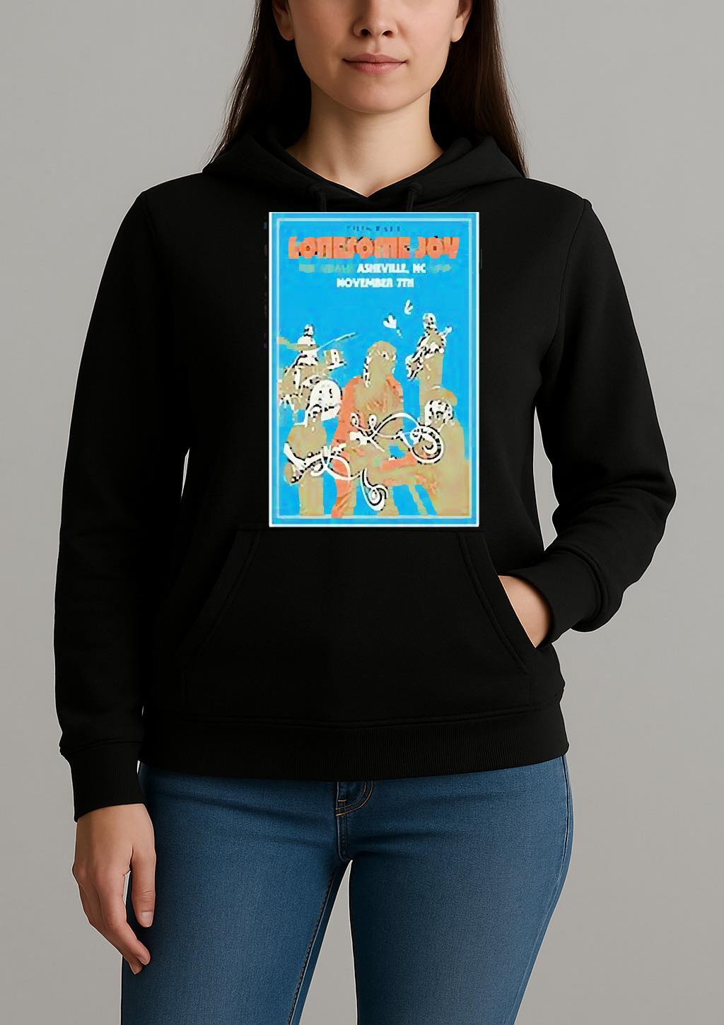 Lonesome Joy Asheville North Carolina Poster T Shirt Unihoodie