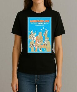 Lonesome Joy Asheville North Carolina Poster T Shirt Womentee