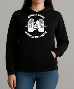 Los Angeles Dodgers 2025 World Champs Back To Back Trophy Shirt Unihoodie