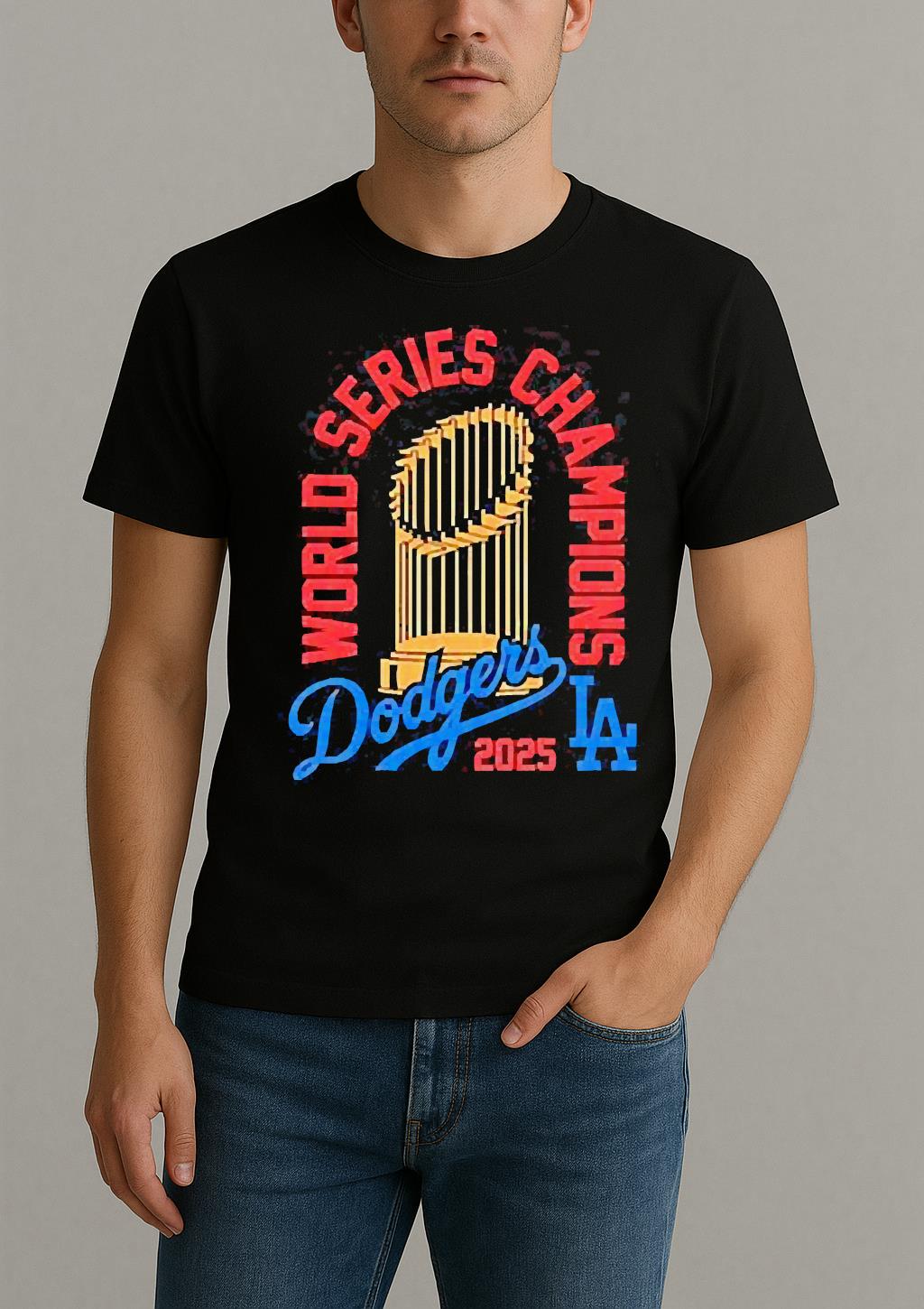 Los Angeles Dodgers 2025 World Series Champions T Shirt
