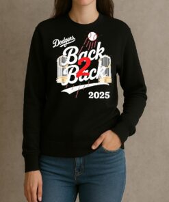 Los Angeles Dodgers Back To Back Champs 2025 T Shirt sweater
