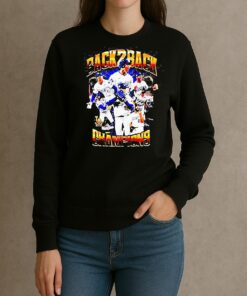 Los Angeles Dodgers Back To Back World Series 2025 Champions Player Trophy T Shirt sweater