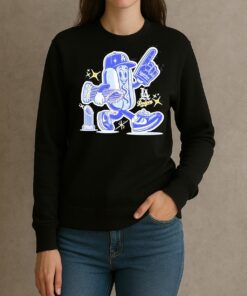 Los Angeles Dodgers Hot Dog Mascot 2025 World Series Champions T Shirt sweater