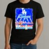 Los Angeles Dodgers Retro Skyline 2025 World Series Champions T Shirt