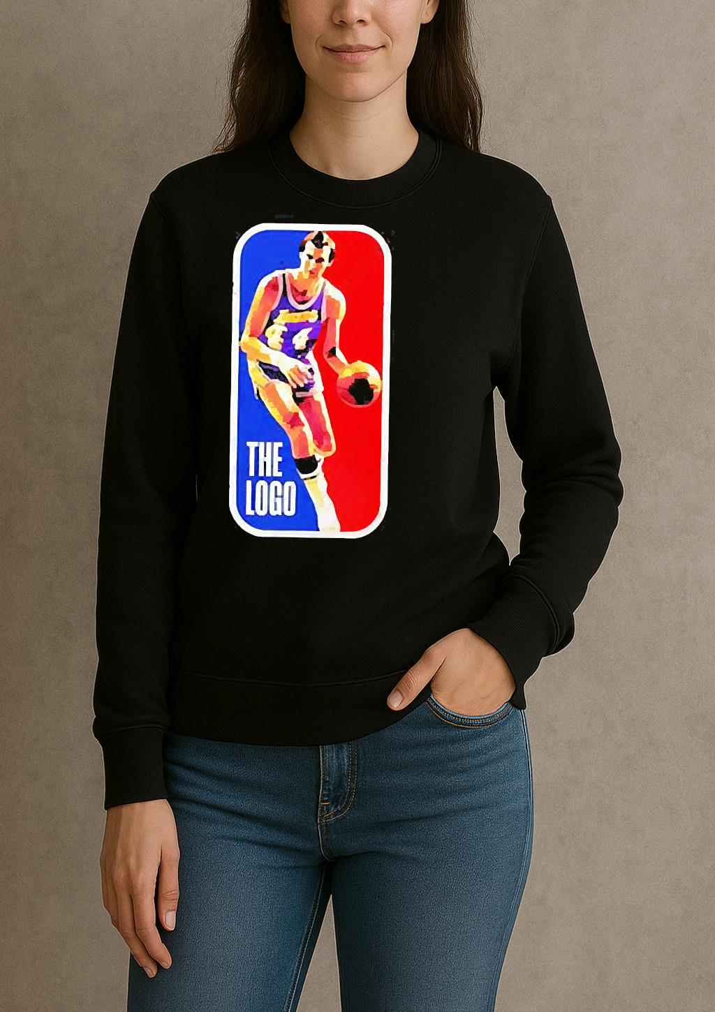Los Angeles Lakers Jerry West The Logo Nba Vintage Shirt sweater