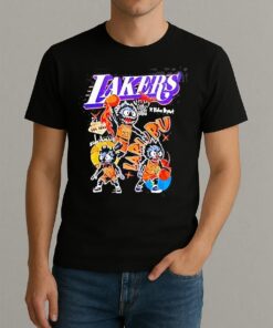 Los Angeles Lakers X Labubu X Kobe Bryant Graphic Shirt