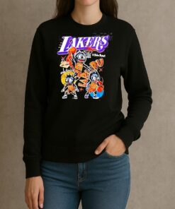 Los Angeles Lakers X Labubu X Kobe Bryant Graphic Shirt sweater