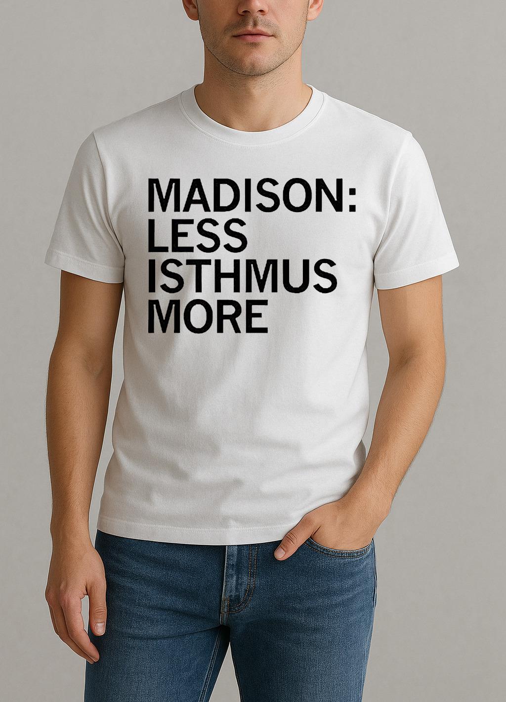Madison Less Isthmus More Shirt