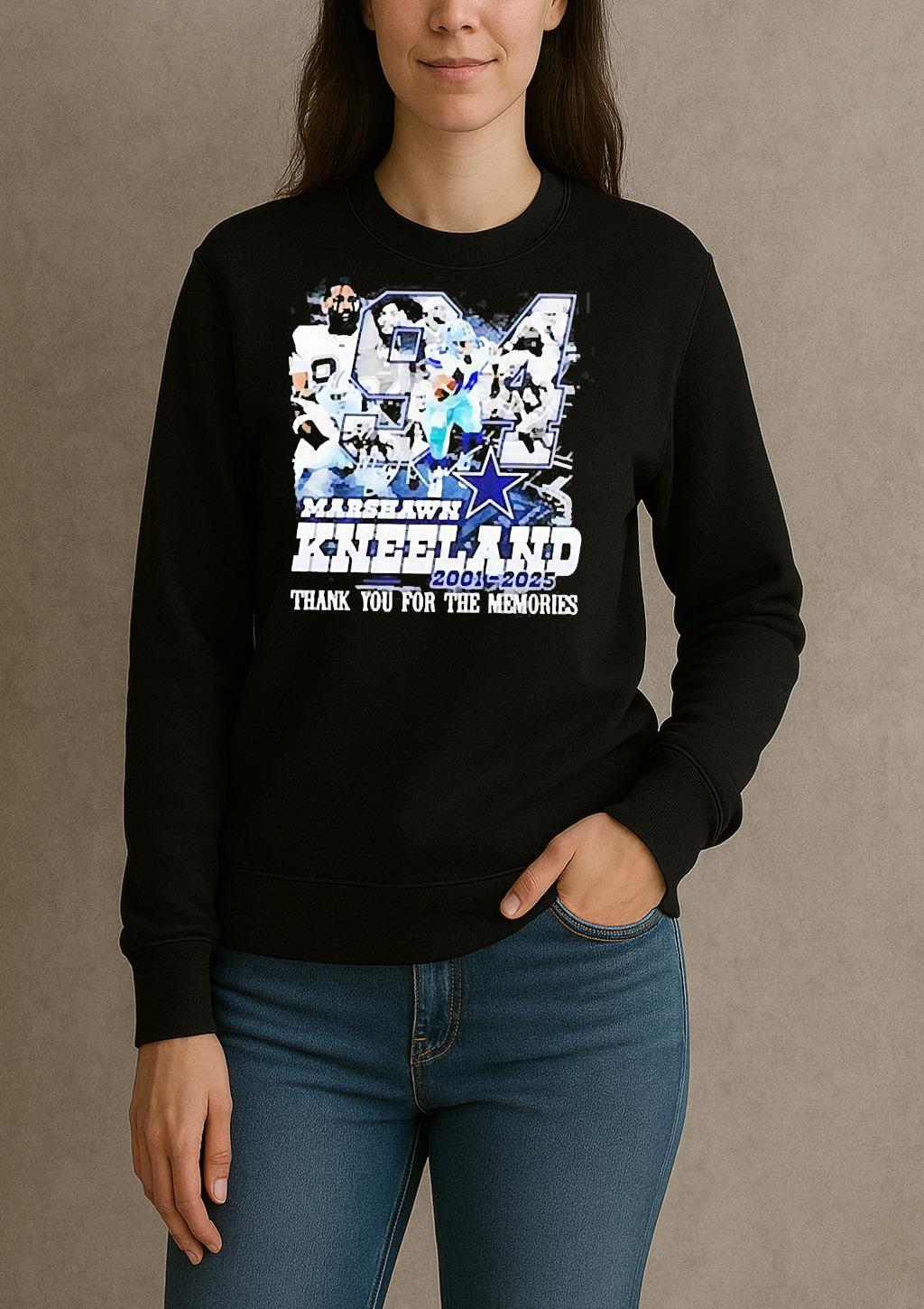 Marshawn Kneeland 2001 2025 Thank You For The Memories Shirt sweater