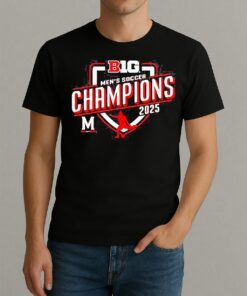 Maryland Terrapins 2025 Big Ten Mens Soccer Regular Season Champions Shirt