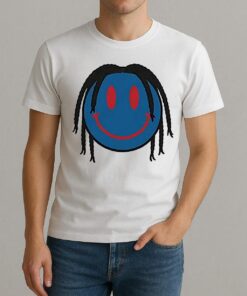 Maxey Smiley Face Philadelphia 76Ers Basketball Shirt