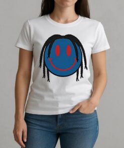 Maxey Smiley Face Philadelphia 76Ers Basketball W-tee