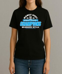 Milwaukee Scylla 2025 Midwest Rugby Womens D2 Premiership Champions Shirt Womentee