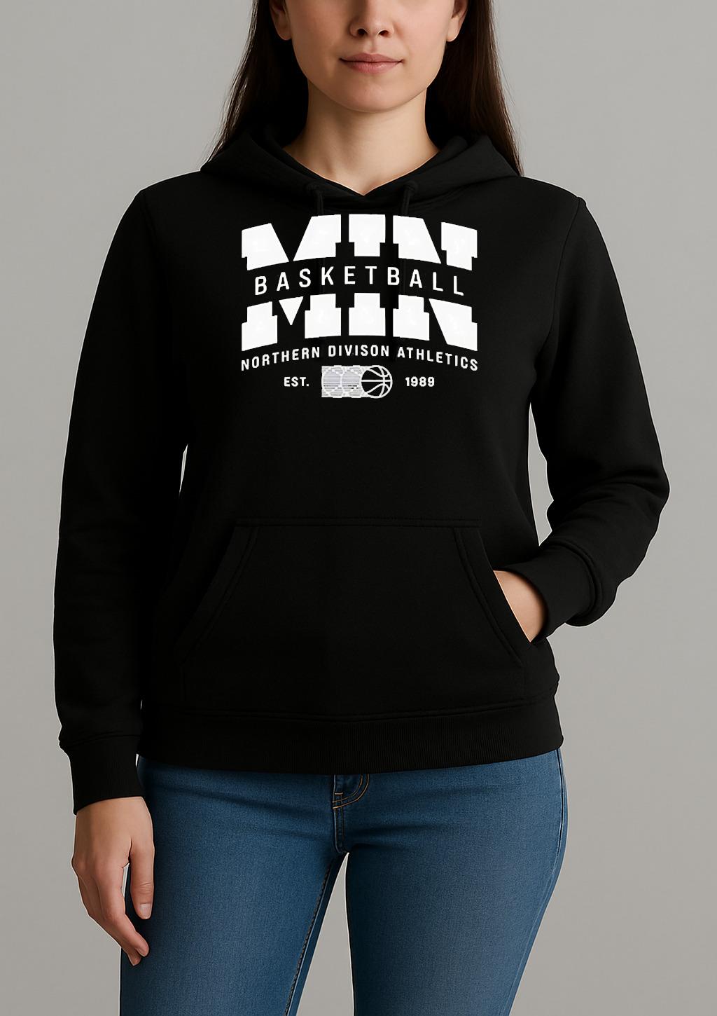 Min Basketball Northern Division Athletics Est 1989 Shirt Unihoodie