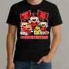 Nebraska Cornhuskers Shop Snoopy Charlie Brown And Friends Cornhuskers Flags T Shirt