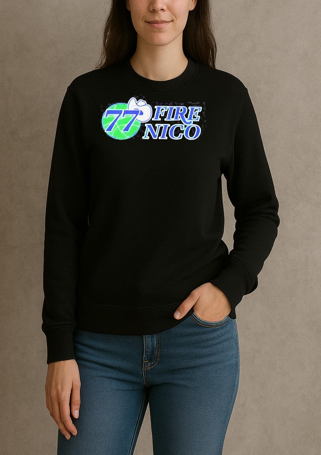 Nico Harrison Dallas Mavericks Fire Nico 77 Shirt sweater