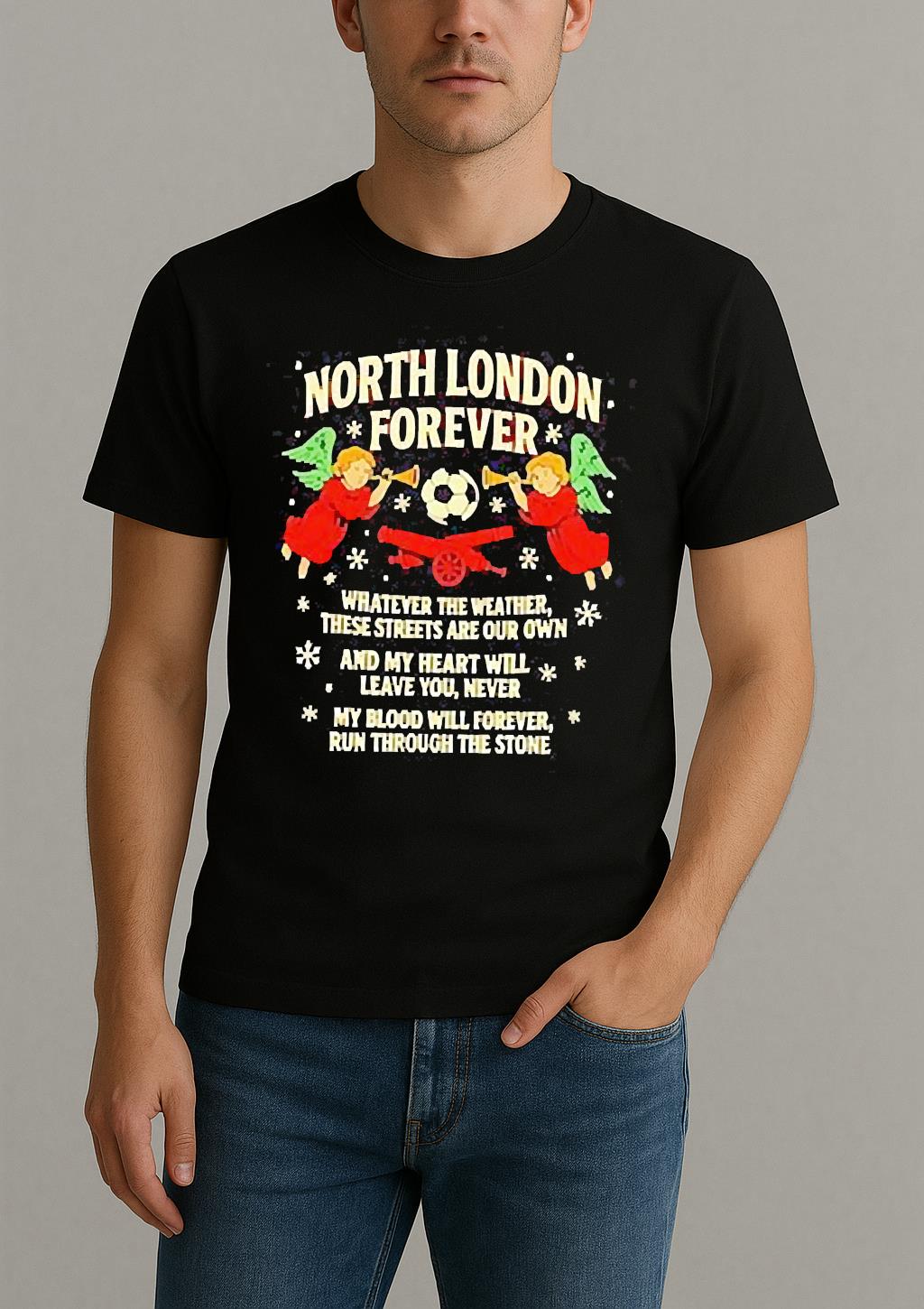 North London Forever Arsenal Christmas Shirt