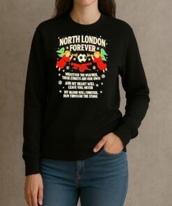 North London Forever Arsenal Christmas Shirt sweater