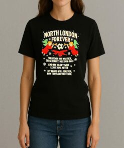 North London Forever Arsenal Christmas Shirt Womentee