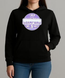 Northwestern Wildcats 2025 Big Ten Field Hockey Tournament Champions Logo Shirt Unihoodie
