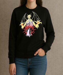 Official Dragon Studies Oversized Graphic Retro Shirt sweater