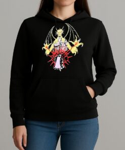 Official Dragon Studies Oversized Graphic Retro Shirt Unihoodie