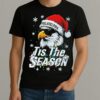 Official Eagle Santa Hat Tis The Season Philadelphia Eagles Nfl Football 2025 Shirt