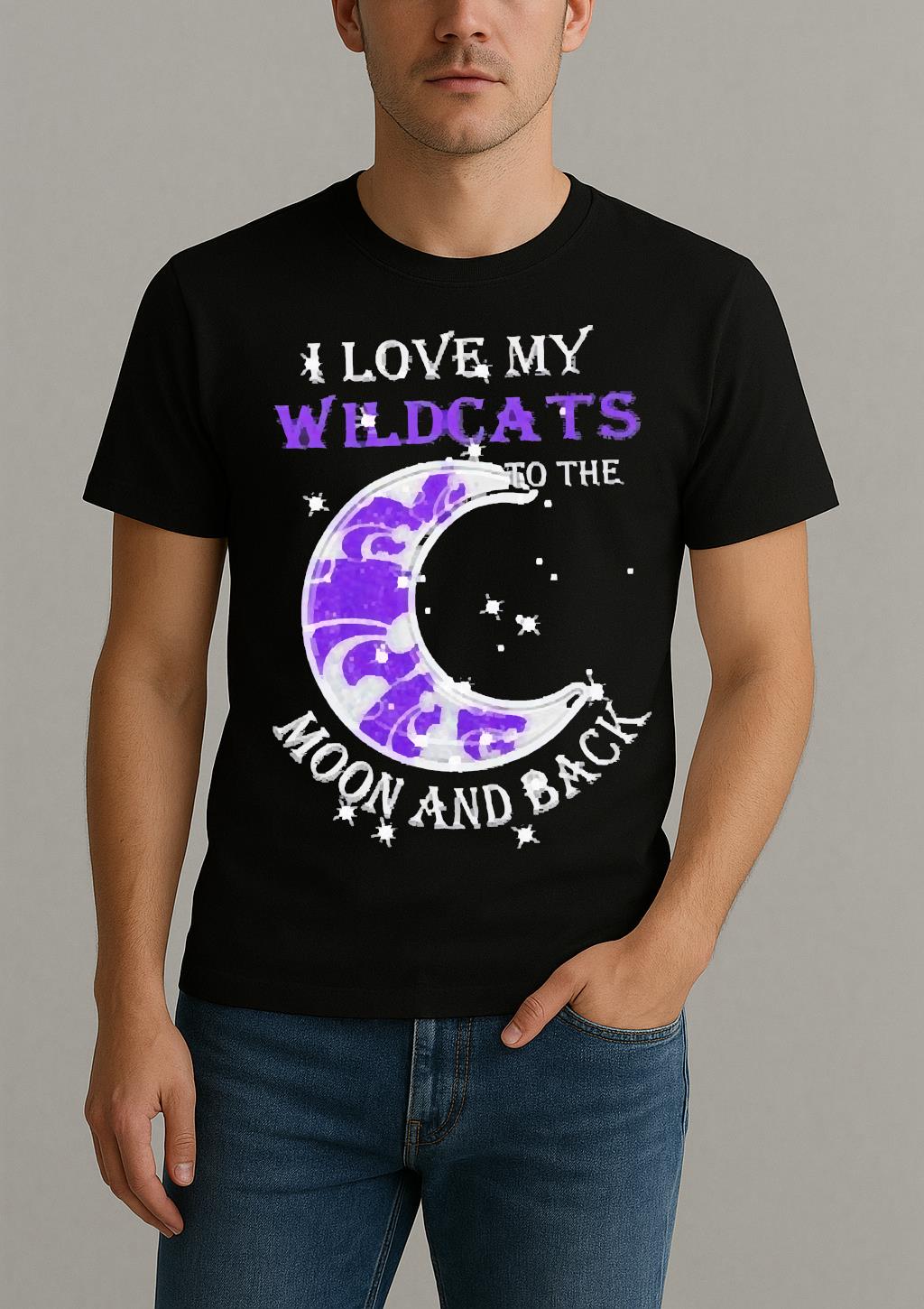 Official I Love My Kansas State Wildcats To The Moon And Back Shirt