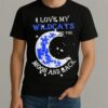 Official I Love My Kentucky Wildcats To The Moon And Back Shirt