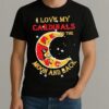 Official I Love My Louisville Cardinals To The Moon And Back Shirt