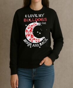 Official I Love My Mississippi State Bulldogs To The Moon And Back Shirt sweater