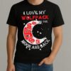 Official I Love My Nc State Wolfpack To The Moon And Back Shirt