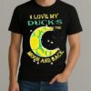 Official I Love My Oregon Ducks To The Moon And Back Shirt