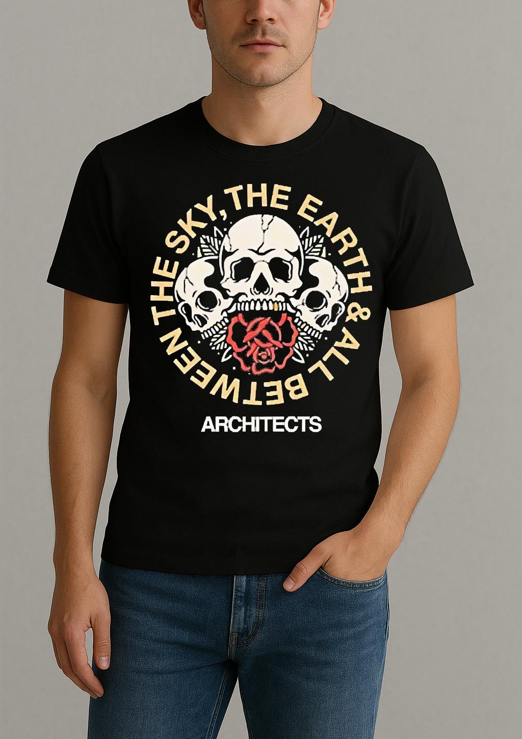 Officials Architects The Sky The Earth All Between Skull Premium Shirt