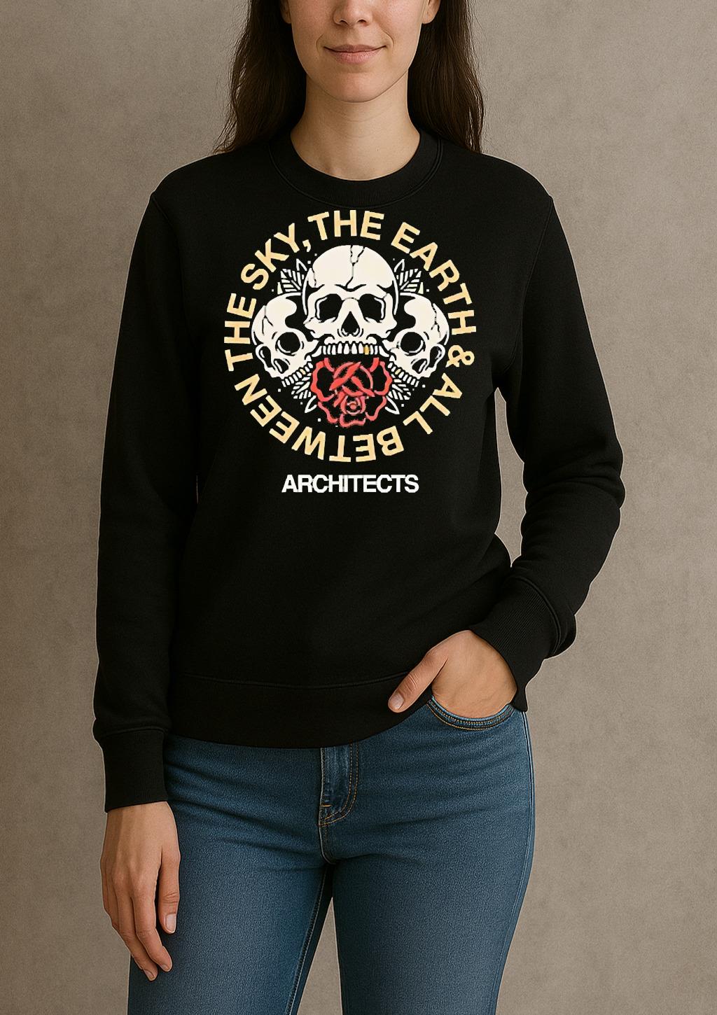 Officials Architects The Sky The Earth All Between Skull Premium sweater