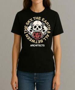 Officials Architects The Sky The Earth All Between Skull Premium Womentee