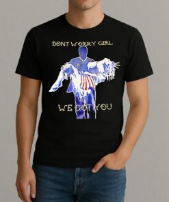 Officials Athlete Holding A Goddess Dont Worry Girl We Got You Premium Shirt