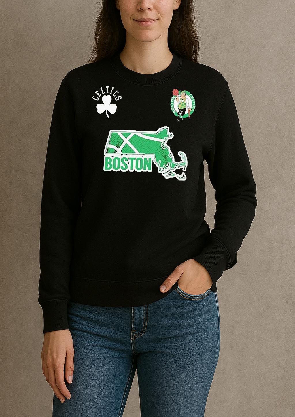 Officials Boston Celtics Different Here Mascot Premium sweater