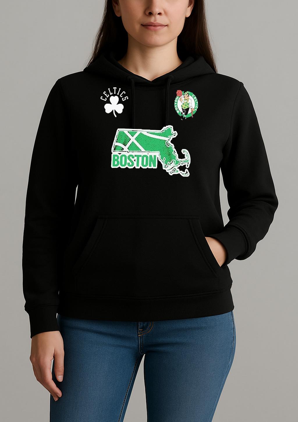 Officials Boston Celtics Different Here Mascot Premium Unisexhoodie