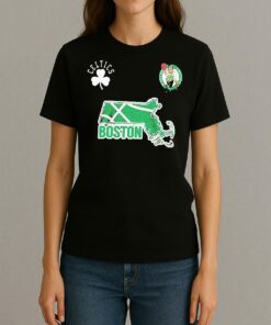 Officials Boston Celtics Different Here Mascot Premium Womentee