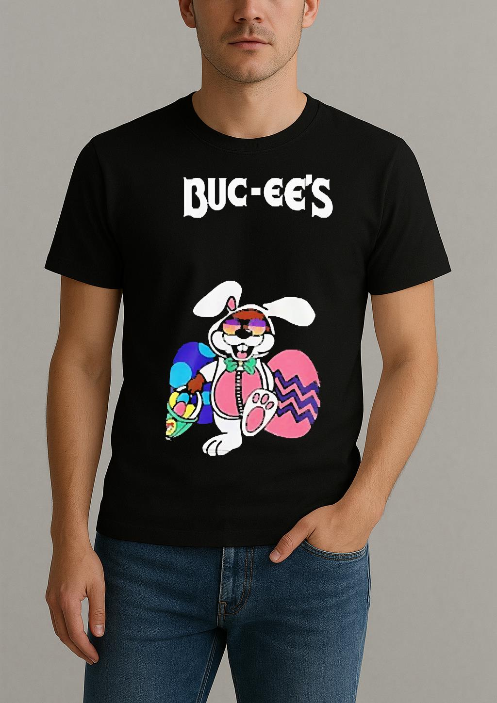 Officials Buc Ees Easter Bunny Beaver Nugget Im Hunting Premium Shirt